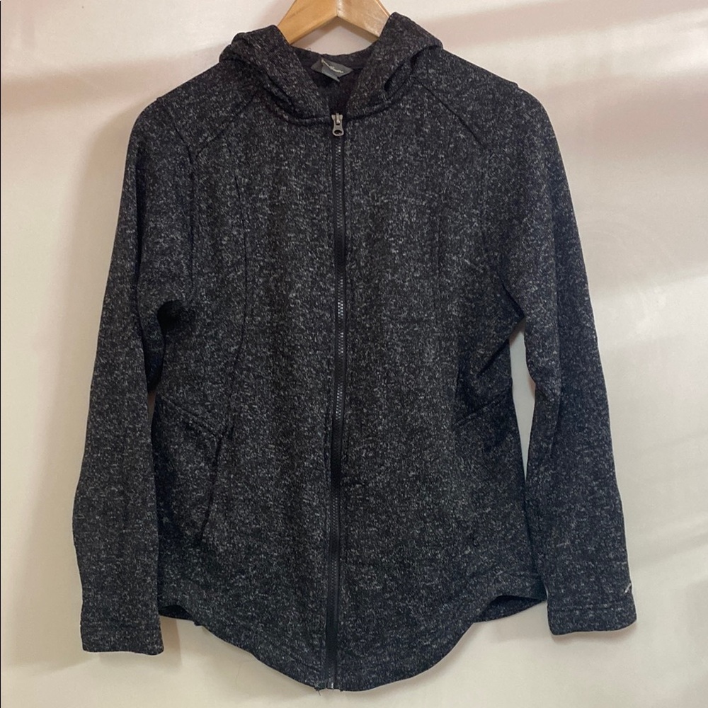 Gray Zip-Up Hoodie